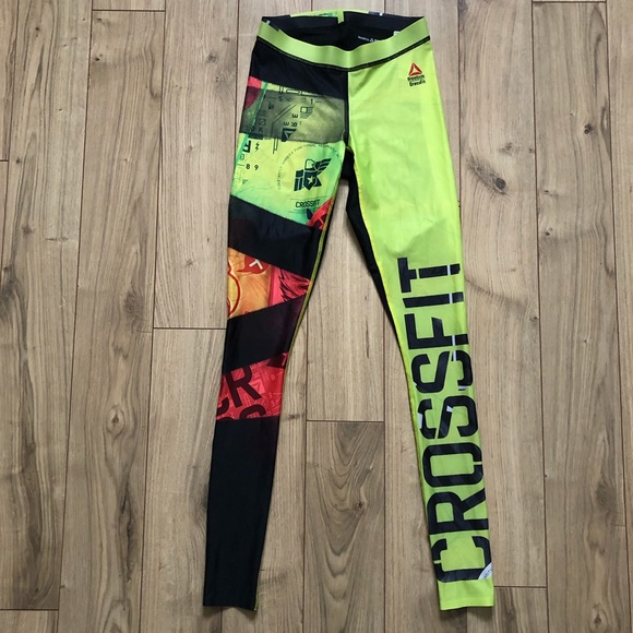 Women’s Reebok Crossfit Engineered Compression Workout leggings size XS - Picture 2 of 12